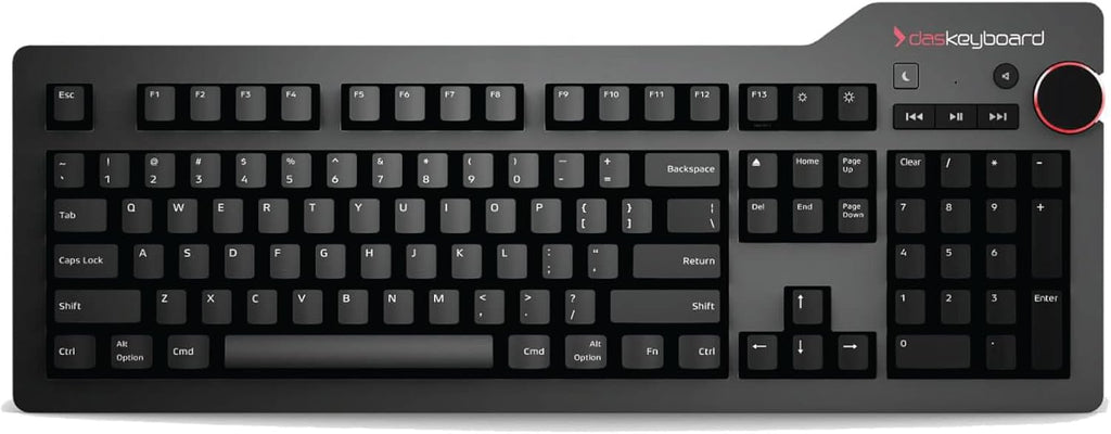 Wired Mechanical Keyboard, Cherry MX Brown Switches, Aluminum Top (104 Keys, Black) K782283