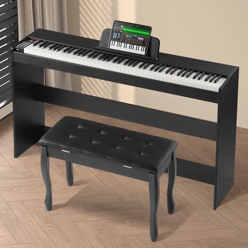 88 Key Fully Weighted Digital Piano with Speakers C73069