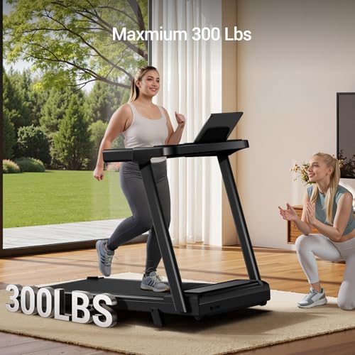 3-in-1 Foldable Treadmill with 14% Incline, 300 Lbs Weight Capacity D5742