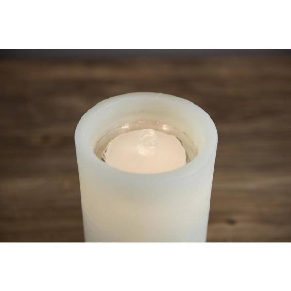 Ivory Flameless Candle Fountain L212