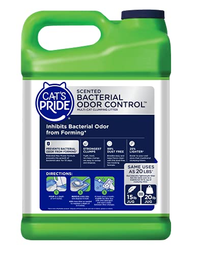 Unscented Multi-Cat Litter, 15 Pounds (Pack of 2) G327553