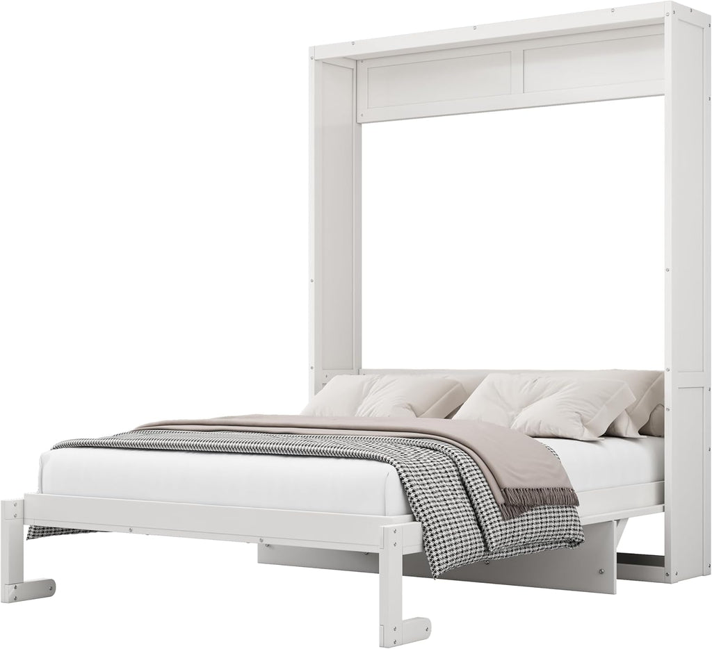 Queen Size Murphy Bed with Desk R156