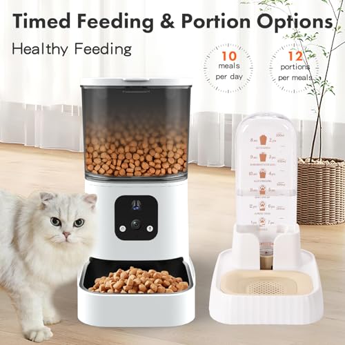 3L Automatic Cat Food Feeder with Camera F136