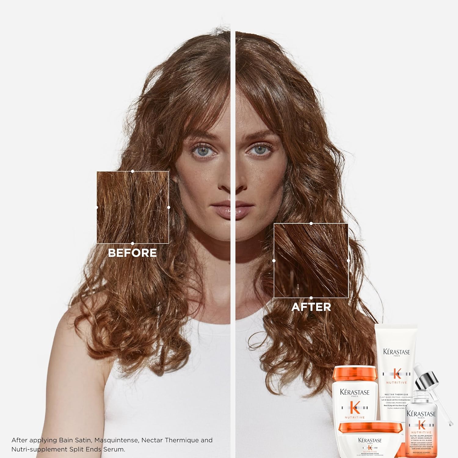 1.7 Fl Oz Split Ends Serum for Dry Hair K31955