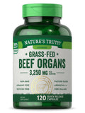 120 Count 3250mg Beef Organs Capsules M14134