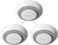 3-Pack Wireless Interconnected Smoke and Carbon Monoxide Detector Alarm R153101