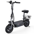 Electric Scooter with Seat, 14" Pneumatic Tire, Height Adjustable Seat O4150