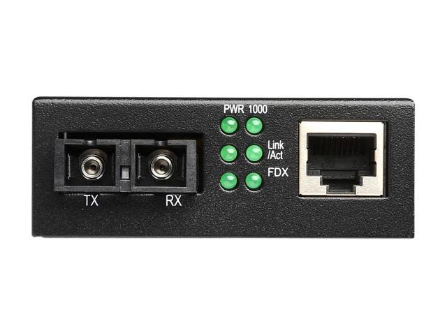 Fiber Optic Media Converter RJ-45 to SC Fiber I79968