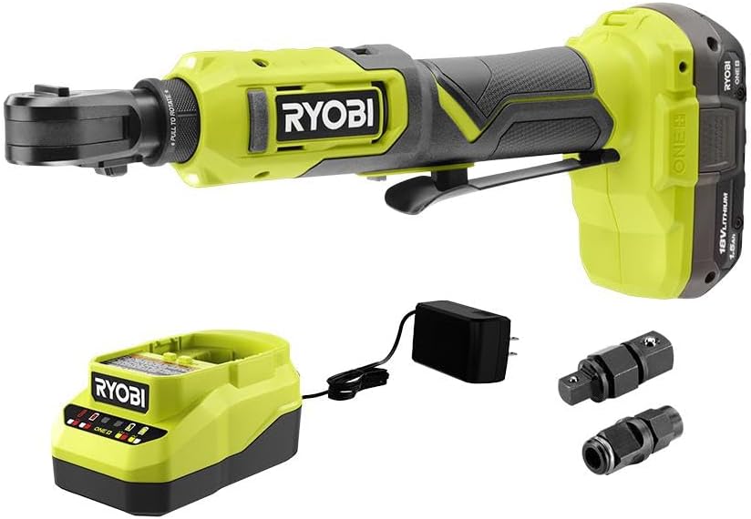 18V Cordless Ratchet Kit with Battery & Charger D3414