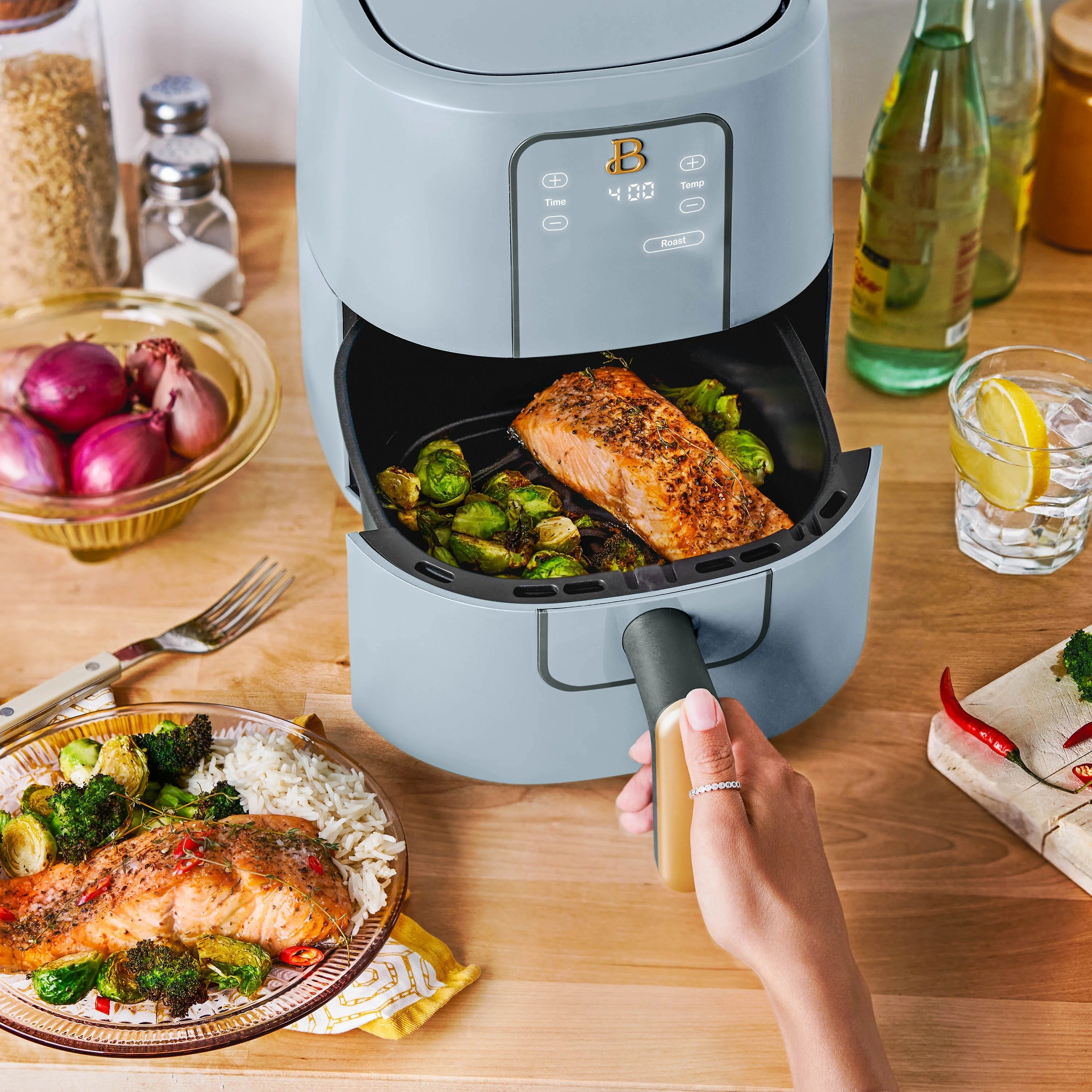 White 3 Qt Air Fryer H366605