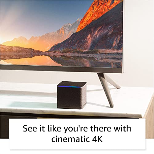 Fire TV Cube with Wi-Fi 6E, 4K Ultra HD D855