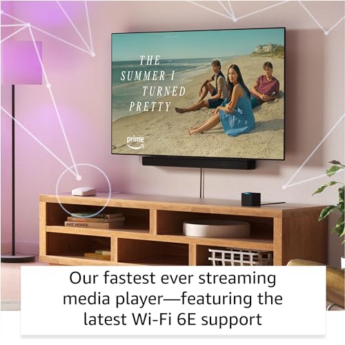 Fire TV Cube with Wi-Fi 6E, 4K Ultra HD D855