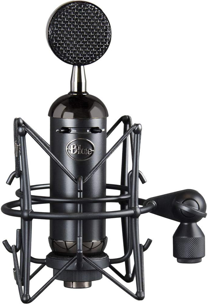 Blue Blackout XLR Condenser Microphone Bundle with Focusrite Scarlett Solo Audio Interface X5432