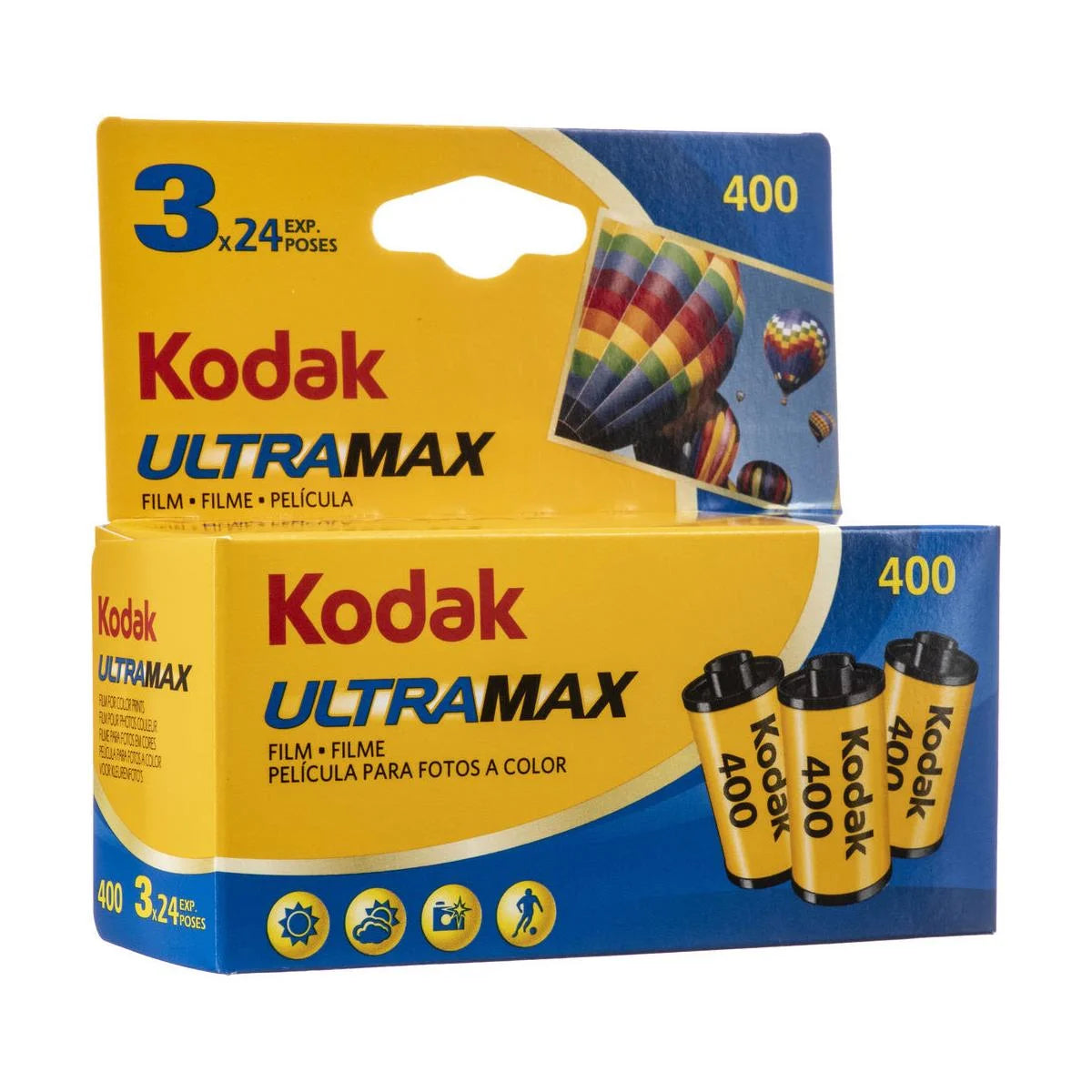 3-Pack 35mm 24 Exposures ISO 400 Film Y151485