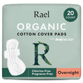 Organic Cotton Cover Unscented Ultra Thin Pads (Overnight, 40 Count) P1296