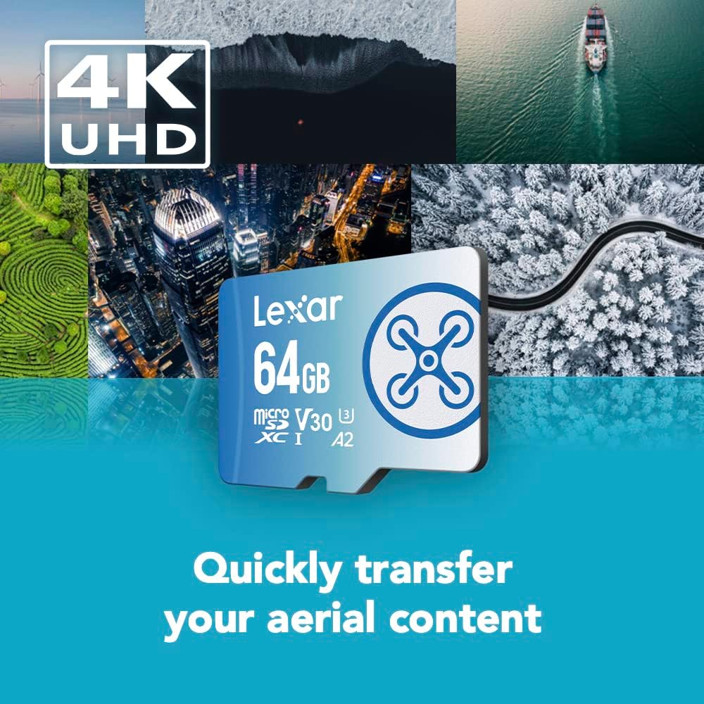 4K Waterproof Action Camera with Battery Case and 64GB Memory Card M577804
