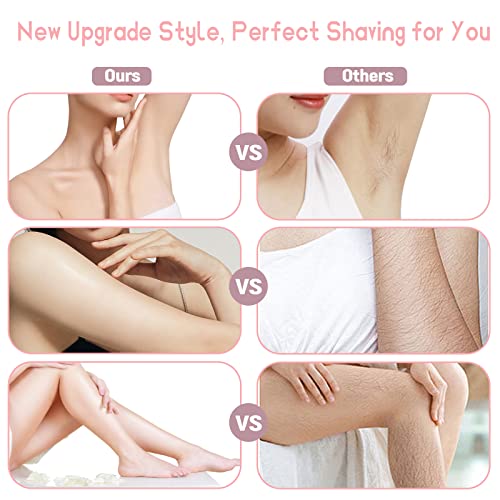 Rechargeable Waterproof Electric Razor for Women (Pink) L79511