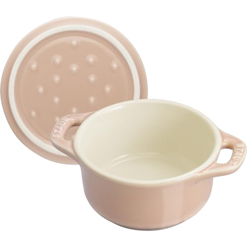 6-pc Mini Round Ceramic Cocotte Set E39222