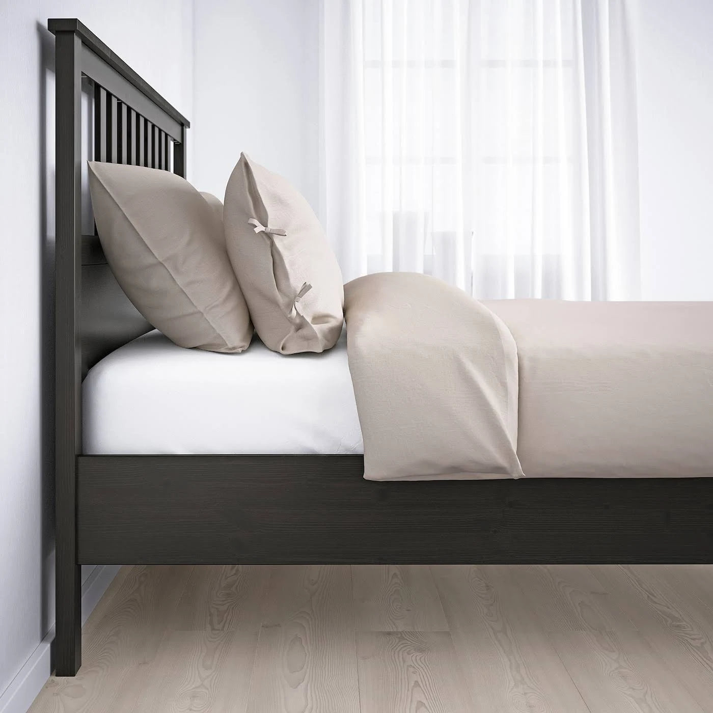 Black-brown King Bed Frame H260