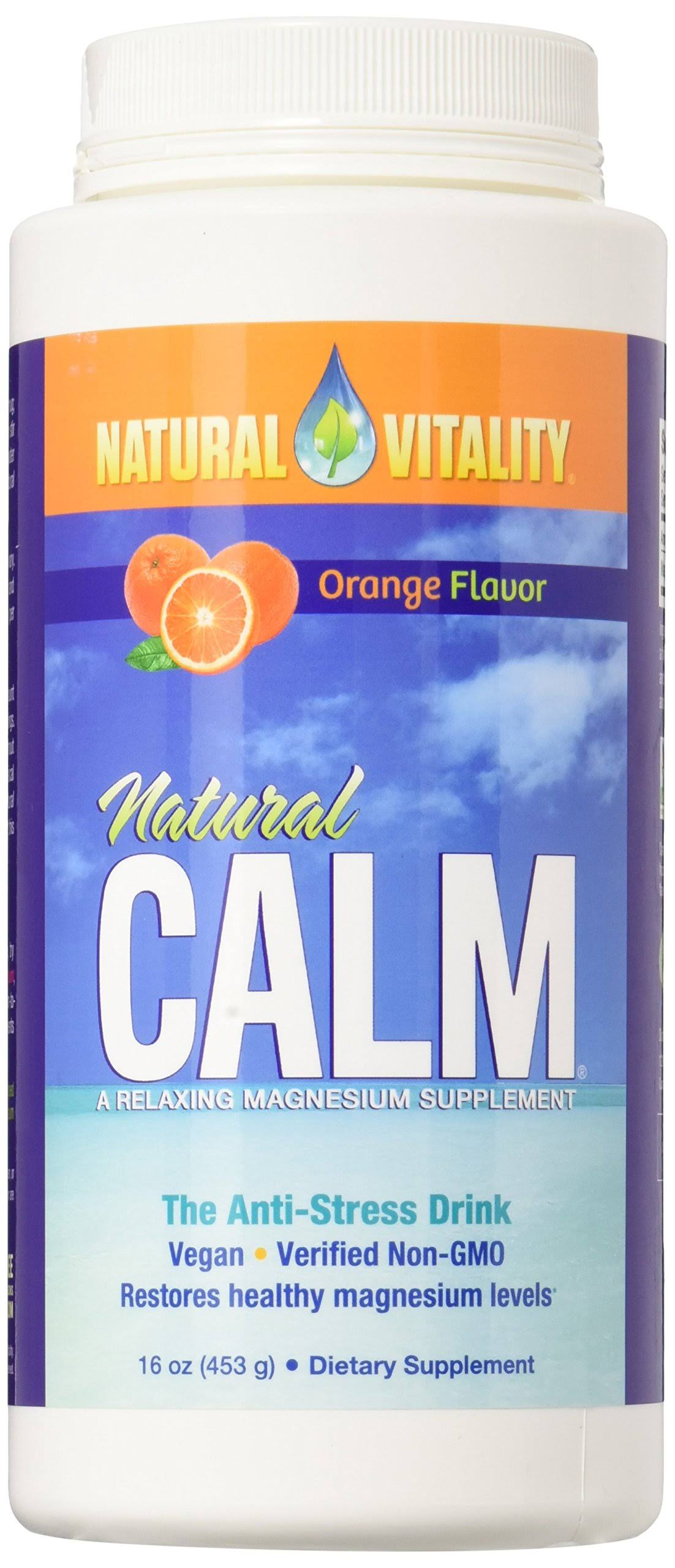 Orange Magnesium Calm (2 Bottles of 16 Ounce) V53273