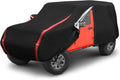 210D Oxford Cloth Car Cover for 4 Door with Windproof Straps Y8471