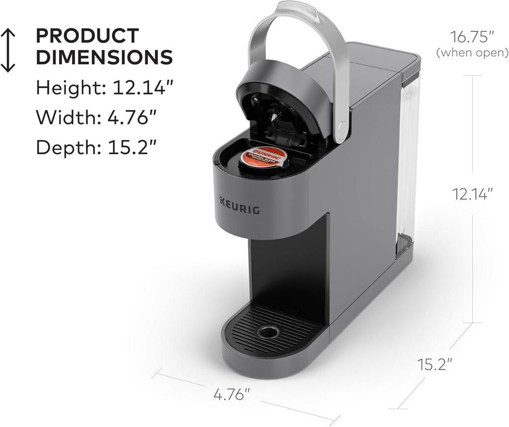Gray Single Serve Coffee Maker S89406