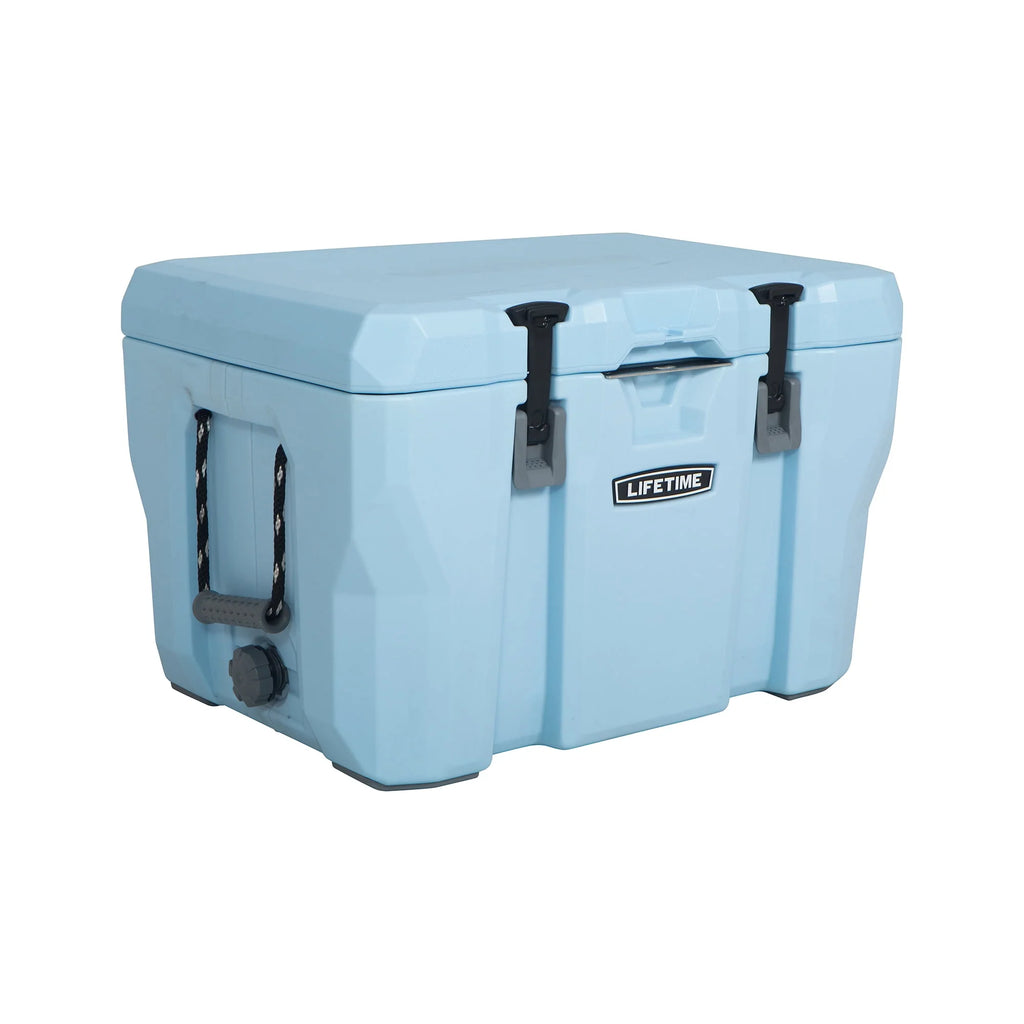 55 Quart Polyethylene Cooler, Light Gray P2822