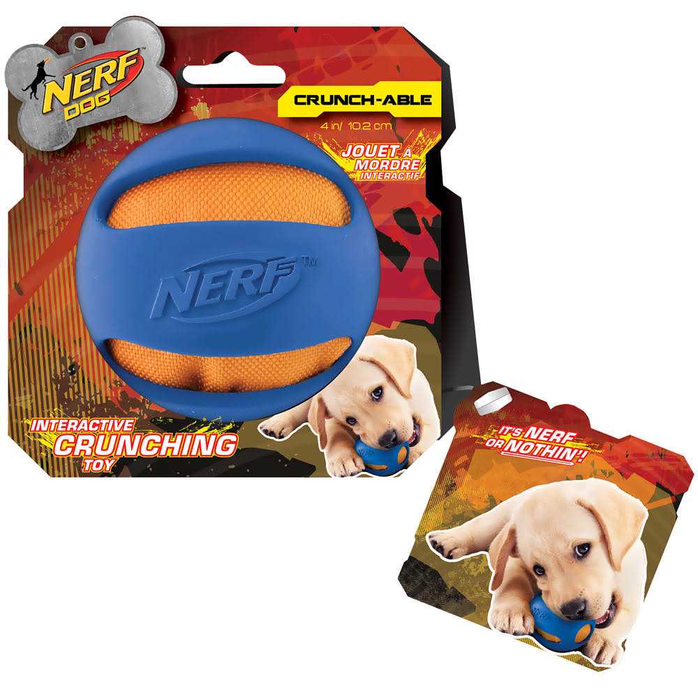 Checker Crunch Ball Dog Toy J328104