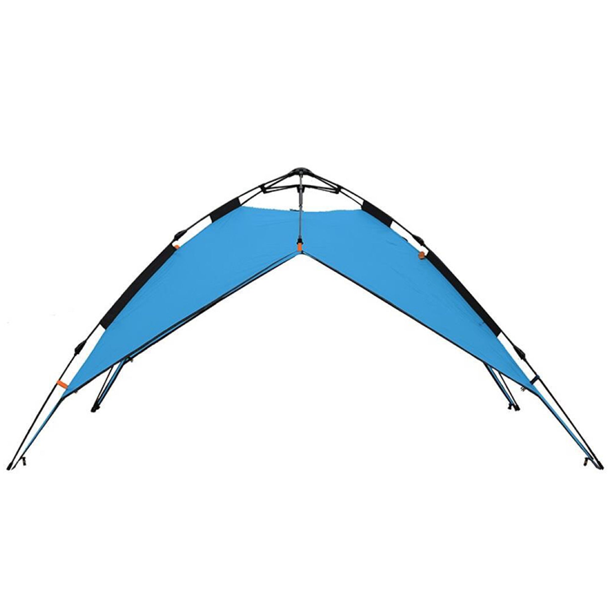 4 Person Double Layer Waterproof Instant Camping Tent Blue B482443