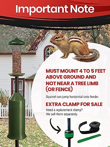 18" Squirrel Baffle for Bird Feeder Poles Z65676