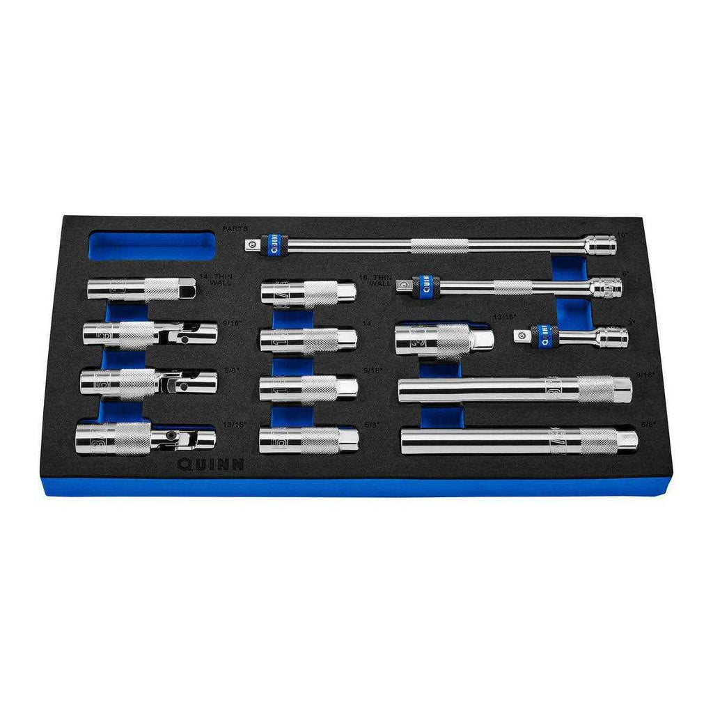 3/8 in. Drive SAE and Metric Spark Plug Socket Set W56259