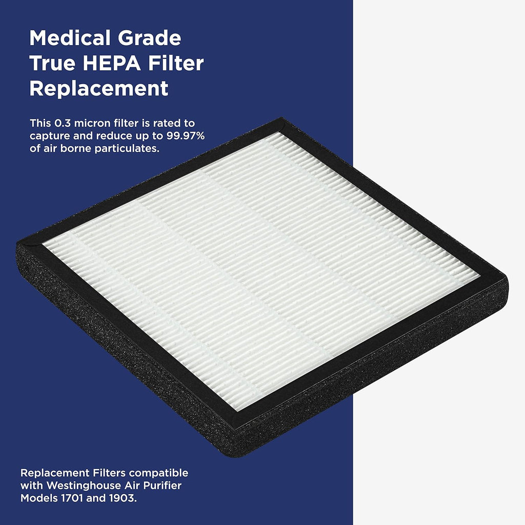 True HEPA H13 Filter Replacement Set of 4 E156294