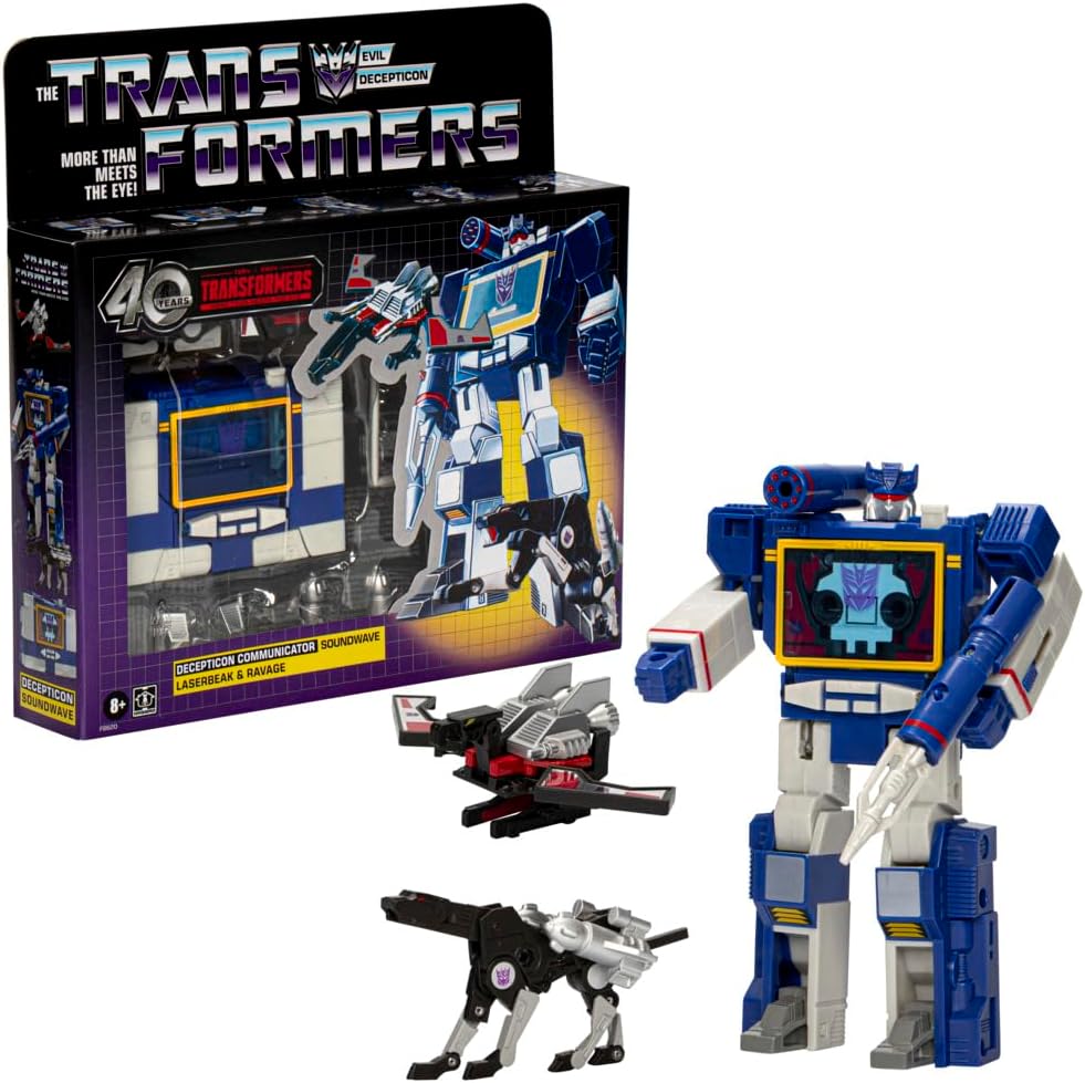 Transformers Decepticon Communicator Soundwave Action Figure L4389