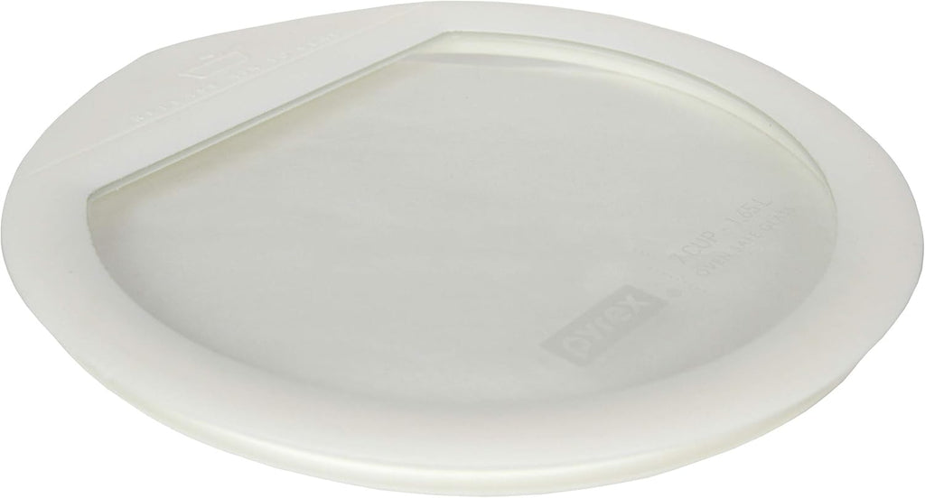 7-Cup White Silicone Glass Food Storage Replacement Lid E342303