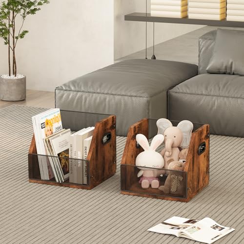 Vinyl Record Storage Box Case Crate S171