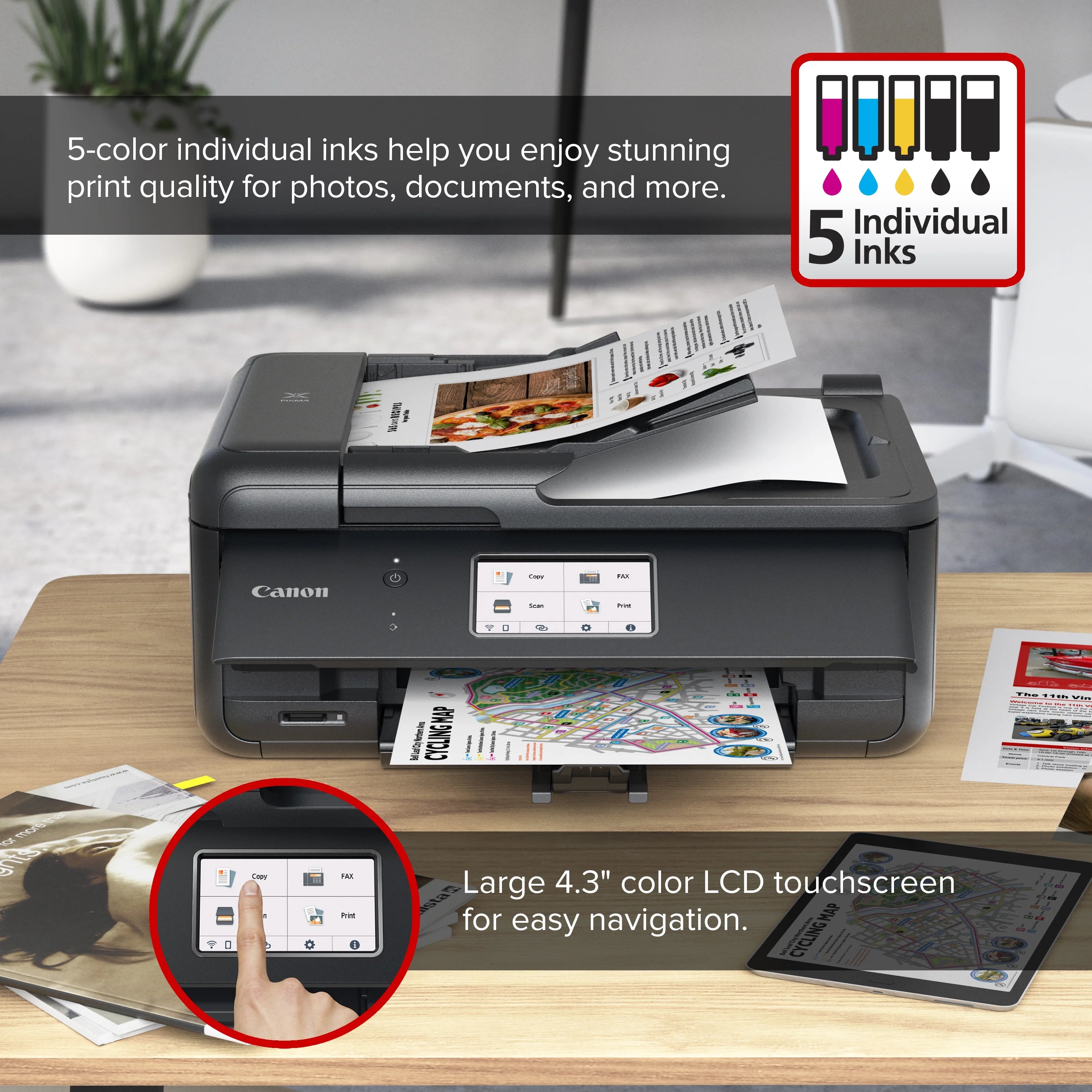 Wireless Inkjet All-In-One Printer P3707