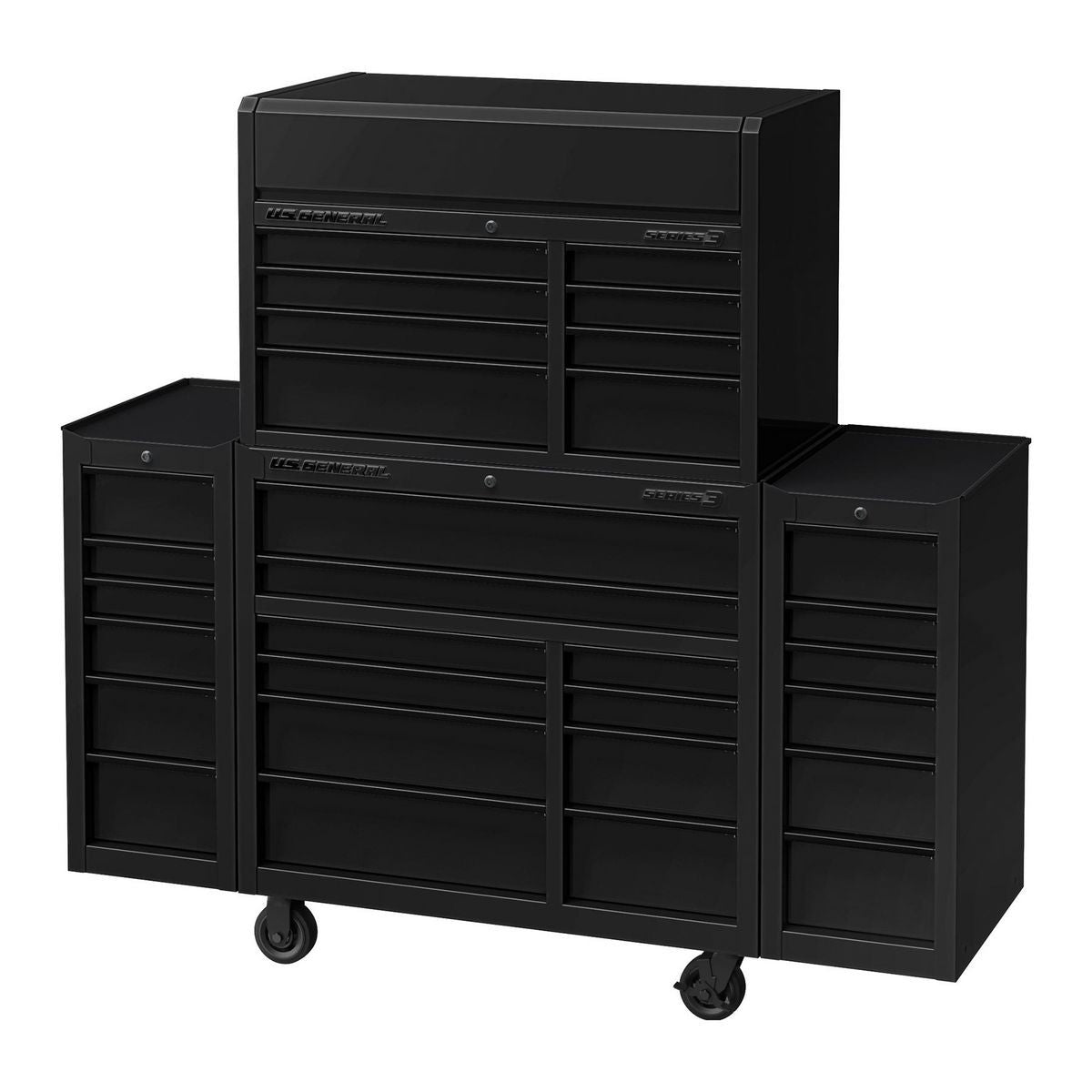 42 in. x 22 in. Black Top Chest U83672