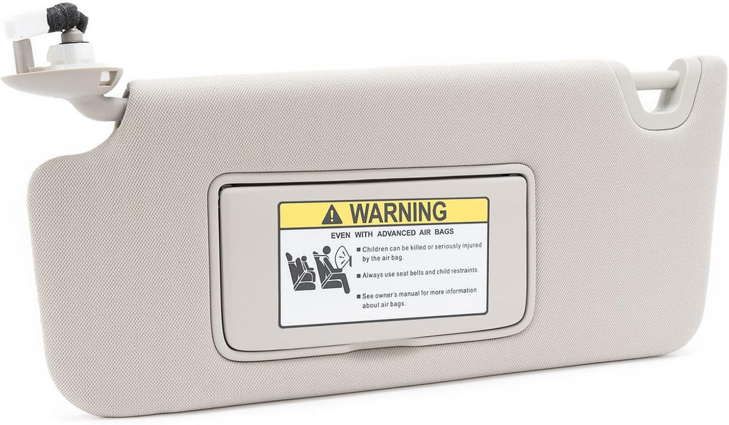 Left Driver Side Sun Visor Gray Pack of 2 V279727