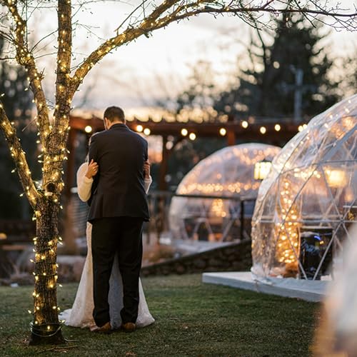 12FT Clear Bubble Tent Outdoor Weather Proof Pod Camping Patio Tent X13558