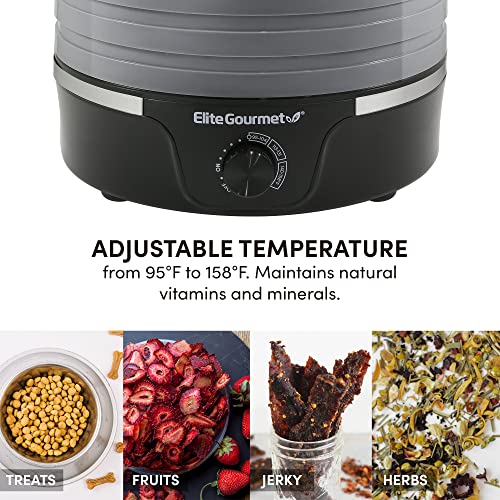 Stainless Steel Food Dehydrator with Adjustable Temperature Controls Y13912