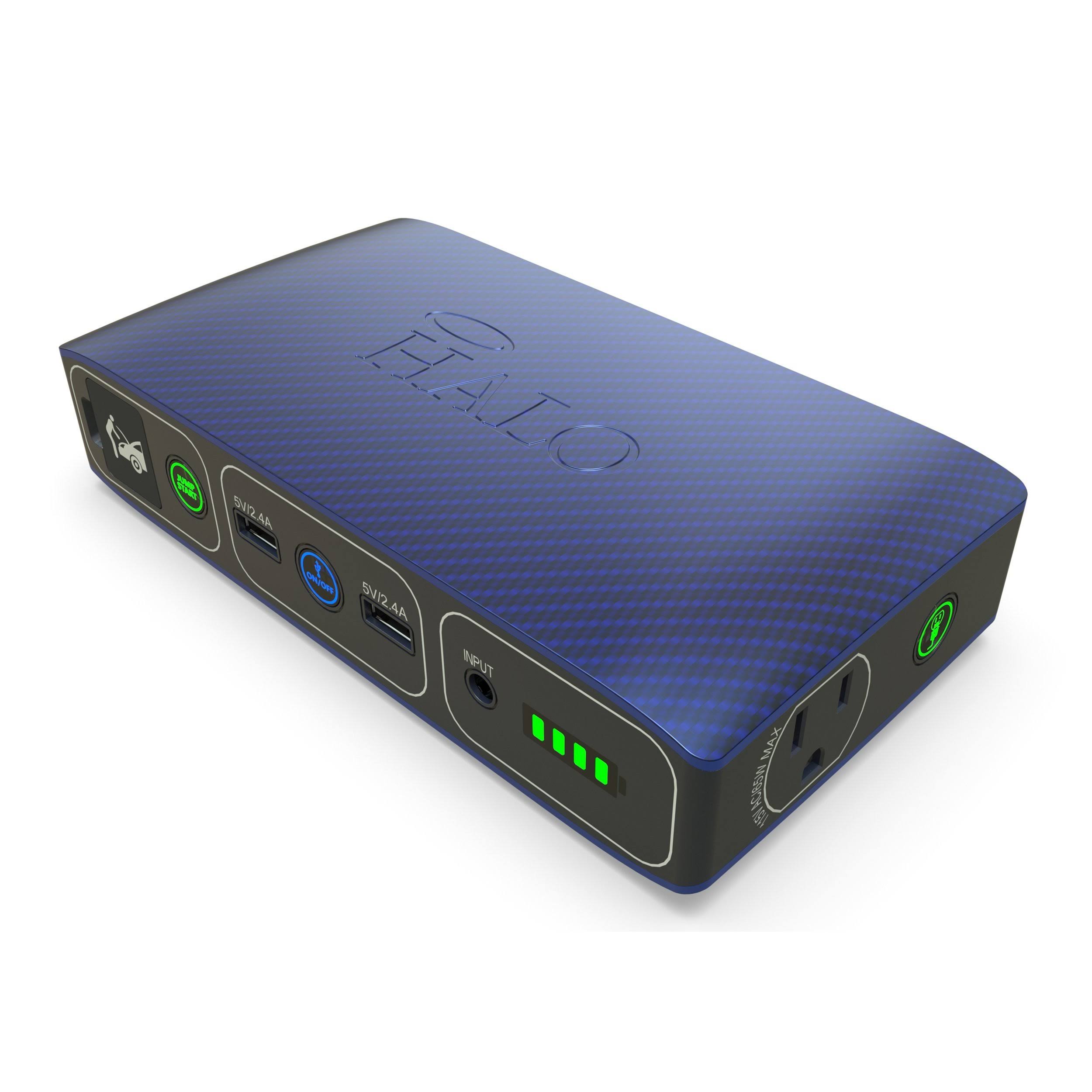 Portable Phone Laptop Charger Car Jump Blue Graphite T98961