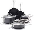 10 Piece Nonstick Gray Cookware Set S412217