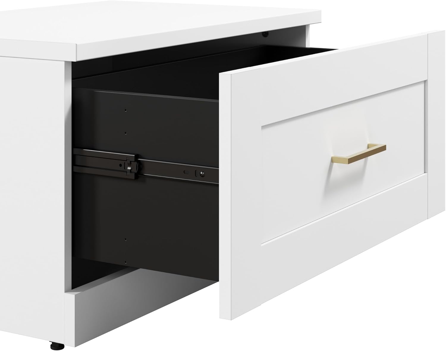 White Full Entryway Storage Set with Coat Rack and Shoe Benches B306