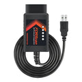 OBD2 Adapter OBDII Diagnostic Scanner via USB for Windows N5373