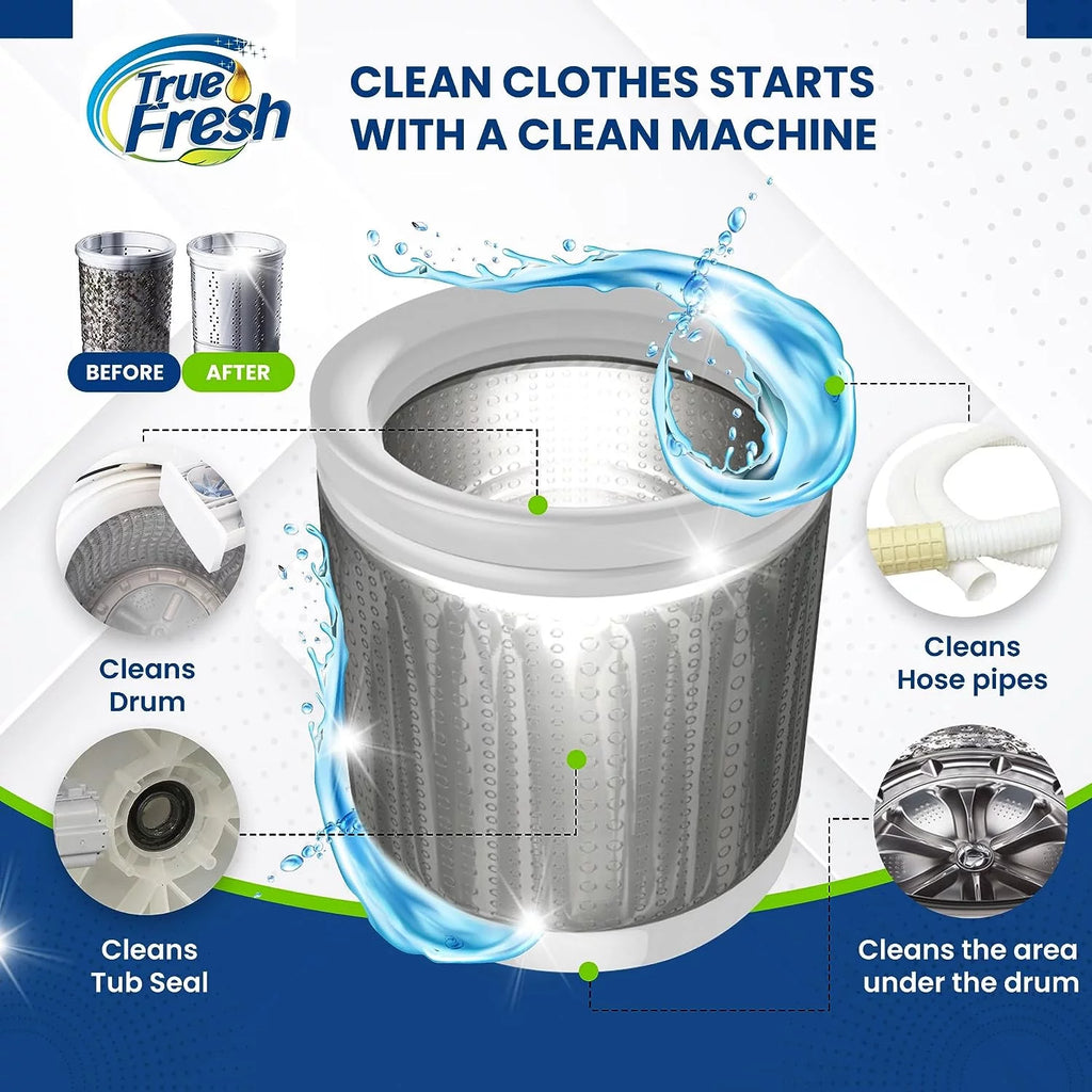 15 Count Washing Machine Cleaner Tablets P5892