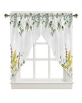 36"x45" Floral Valances Window Curtains 2 Panel Sets Z377