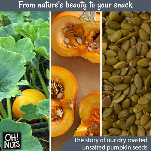Dry Roasted Unsalted Pumpkin Seeds, 2-Pound Bulk Bag N500080