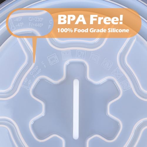 Silicone Microwave Plate Cover with Steam Vents BPA Free 1Pack R62057