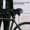 Oversized Extra Wide Bike Seat with Foam Padding Q1998