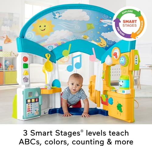 Baby & Toddler Toy Smart Learning Home Playhouse with Lights Sounds & Activities Z78117